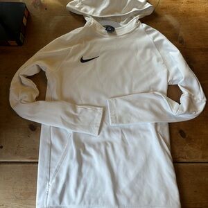 Nike Dri-FIT white Hoodie
